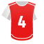 Nico Elvedi: 1+ goals + assists logo
